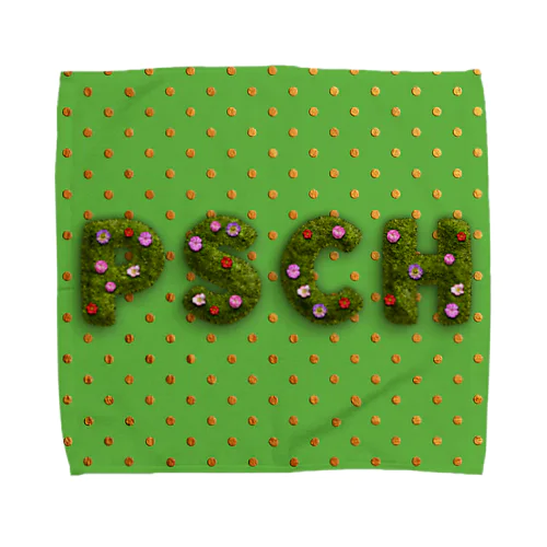  【PSCH】ガーデングラス Towel Handkerchief