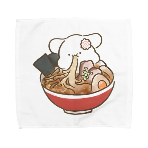 ラーメンモフ Towel Handkerchief