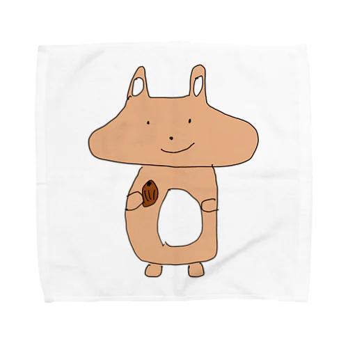シュールなリス Towel Handkerchief