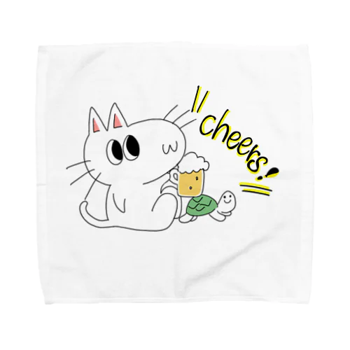 乾杯アランさん Towel Handkerchief