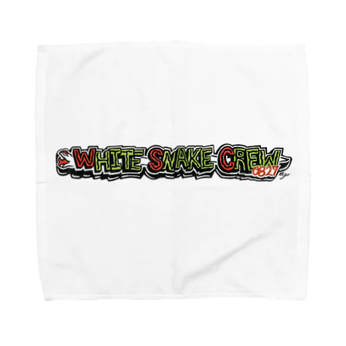 White Snake Crew 0827ホワイトヘビー君 Towel Handkerchief