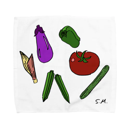 Maeda Collection〜Summer Vegetable〜 Towel Handkerchief