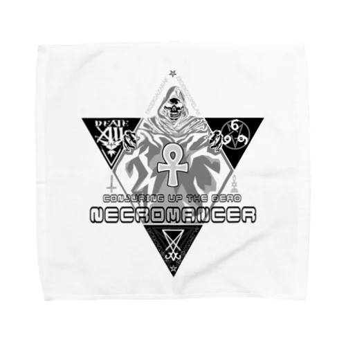 六芒星ネクロマンサー リバースカラー Towel Handkerchief