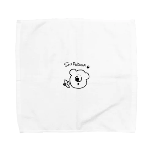 白熊shirokumaしろくま Towel Handkerchief