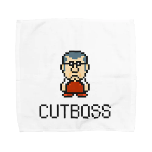 BARBER - CUTBOSS Towel Handkerchief