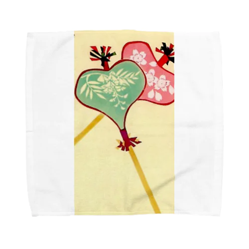 唐招提寺・うちわまき団扇 Towel Handkerchief