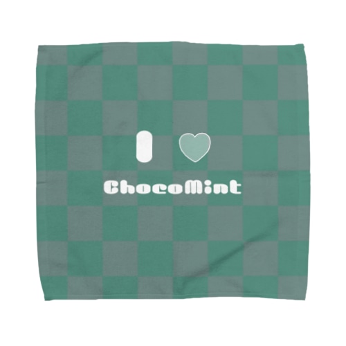 I ♡ ChocoMintグッズ Towel Handkerchief