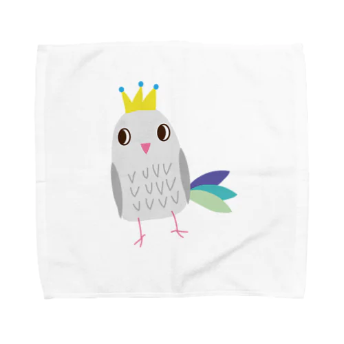 ゆめかわいいカラフルとり Towel Handkerchief