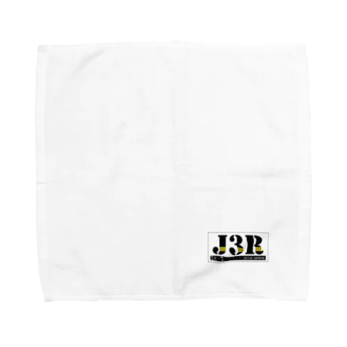 【Threefall Japan Aviation 】J3Rロゴ（TFJAバージョン:3ch手書き） Towel Handkerchief