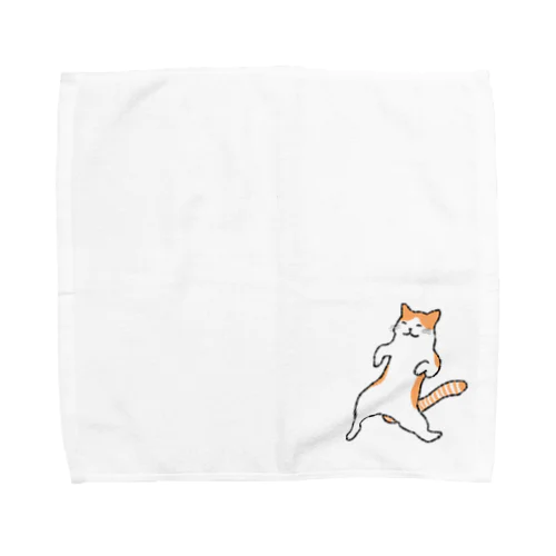 のんびりねこ Towel Handkerchief