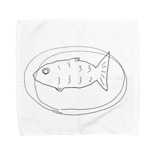 わたしのタイヤキ Towel Handkerchief