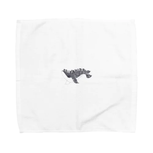 whale Towel Handkerchief