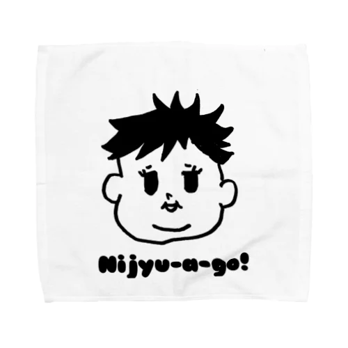 Nijyu-a -go!多毛girl Towel Handkerchief