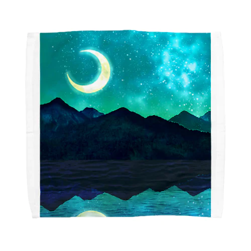 夏の夜空 Towel Handkerchief