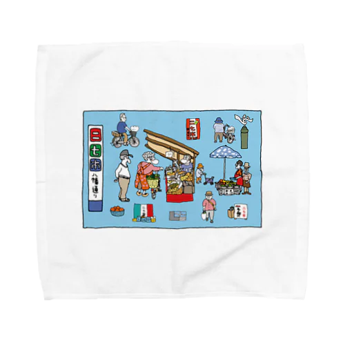 ぶらり岡崎1 Towel Handkerchief