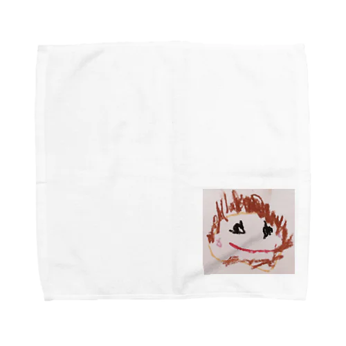 すまいりーおひげさん Towel Handkerchief