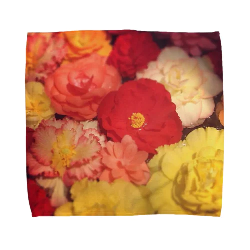 Flowers Towel Handkerchief