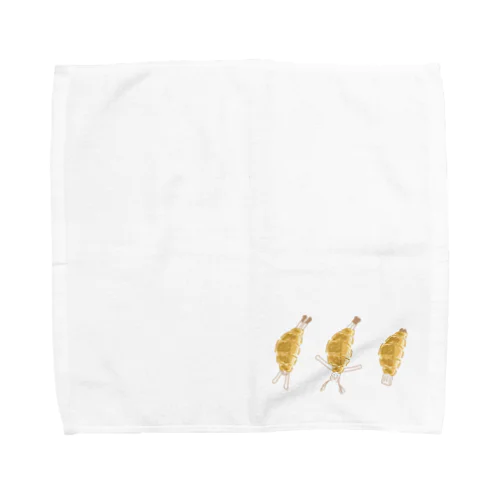 クロワッサンにくるまって、 Towel Handkerchief