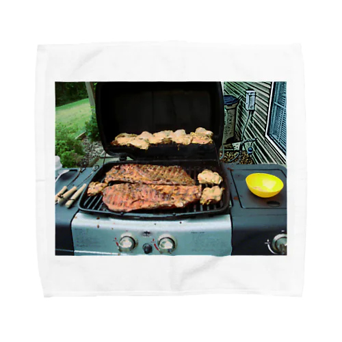 アメリカンBBQ Towel Handkerchief