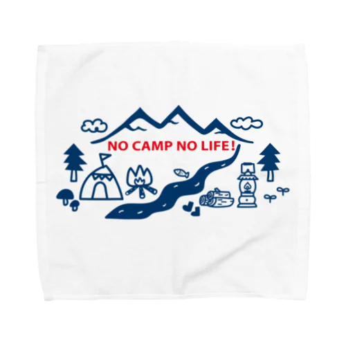 NO CAMP NO LIFE! Towel Handkerchief