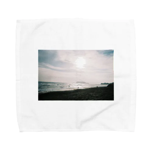 冬の七里ヶ浜 Towel Handkerchief