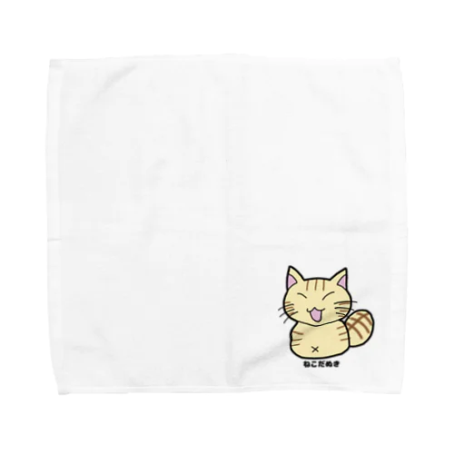 ねこだぬき（ASUKA） Towel Handkerchief