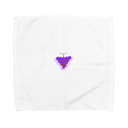greatgrape(背景透過) Towel Handkerchief