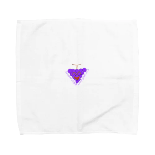 greatgrape(背景透過) Towel Handkerchief