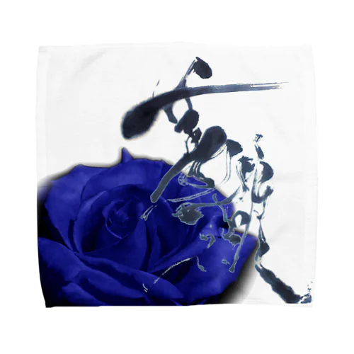 La rosa azul Towel Handkerchief