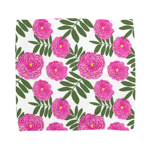 アジアの花 Towel Handkerchief