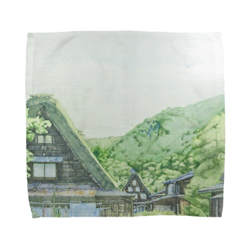 白川郷 Towel Handkerchief