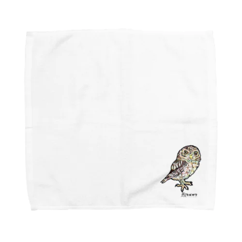 コキンメフクロウ Towel Handkerchief