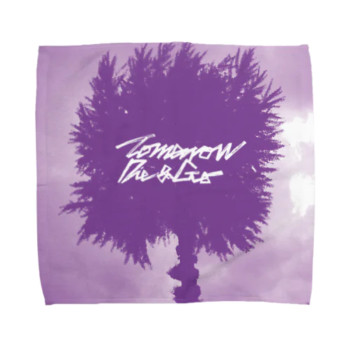 purple picture Towel Handkerchief