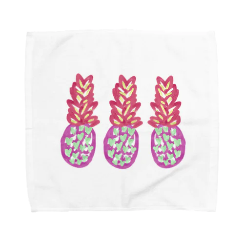 pink pineapple's Towel Handkerchief