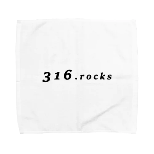 316.rocks タオルハンカチ
