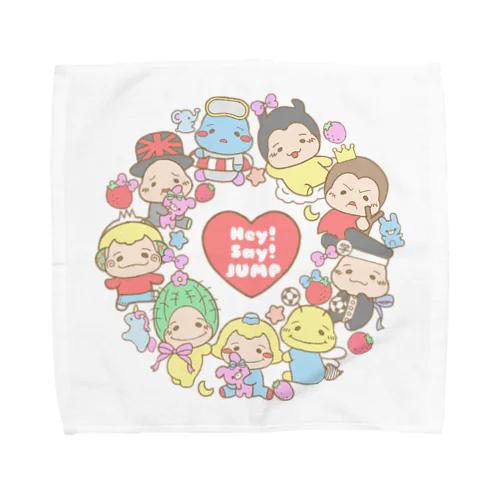 ぐるぐる★ぷぅちゃん Towel Handkerchief