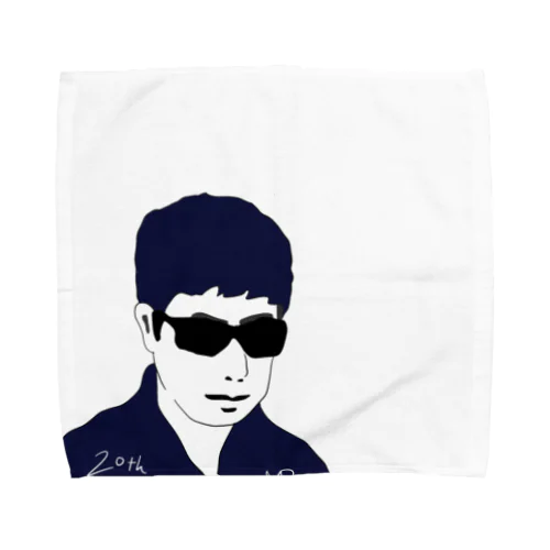 グラサン男 Towel Handkerchief