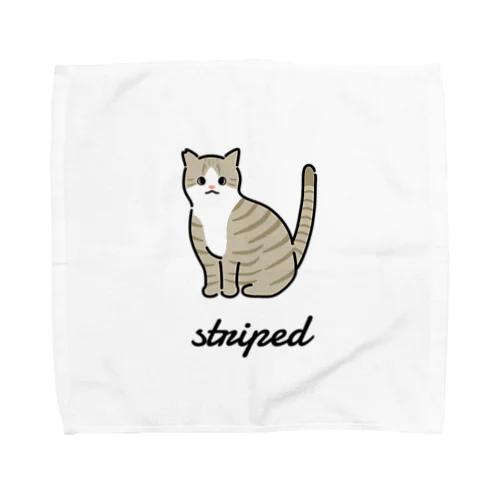 striped Towel Handkerchief