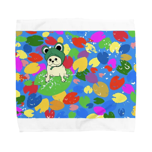 フレブルカエル Towel Handkerchief