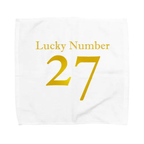 ラッキーNo.27 Towel Handkerchief