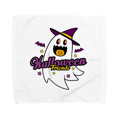 ハロウィンの友達 Towel Handkerchief