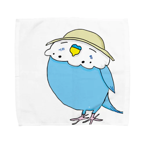 夏のアルちゃん（セキセイインコ） Towel Handkerchief