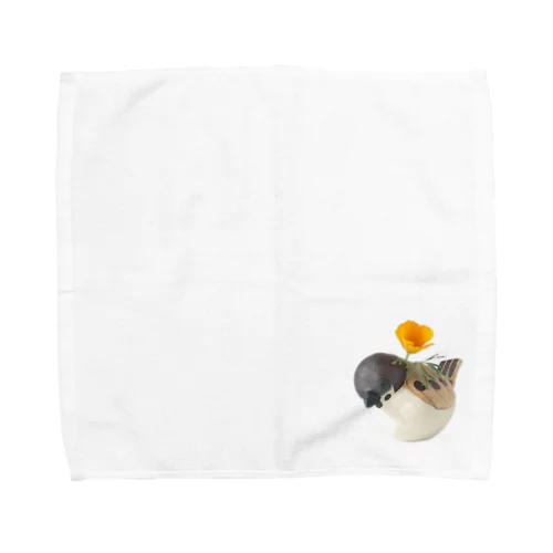 ふくらスズメ　シリーズ Towel Handkerchief