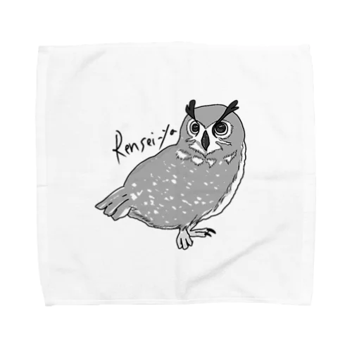 Rensei-yaロゴ　雑貨 Towel Handkerchief