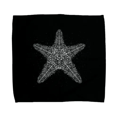 "Dot.Dot."#008 Starfish Towel Handkerchief