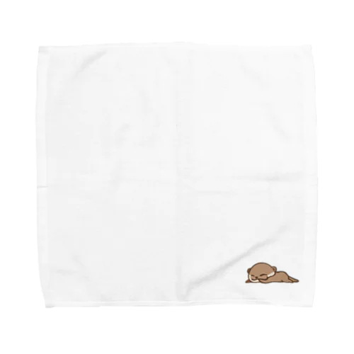 おしゃぶりカワウソ Towel Handkerchief