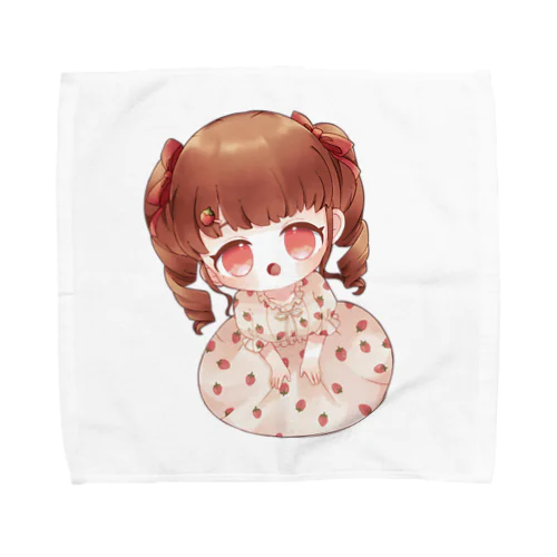 いちご　ワンピース　女の子 Towel Handkerchief