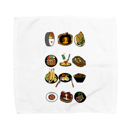 食べたい物シリーズ Towel Handkerchief