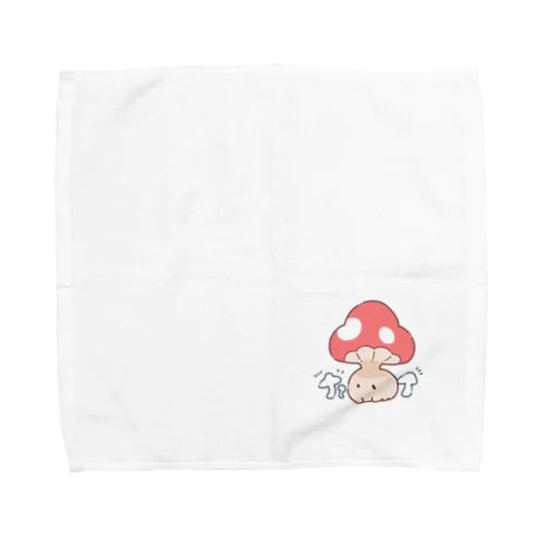 いきてるキノコ。（ぴかぴかキノコといっしょ） Towel Handkerchief