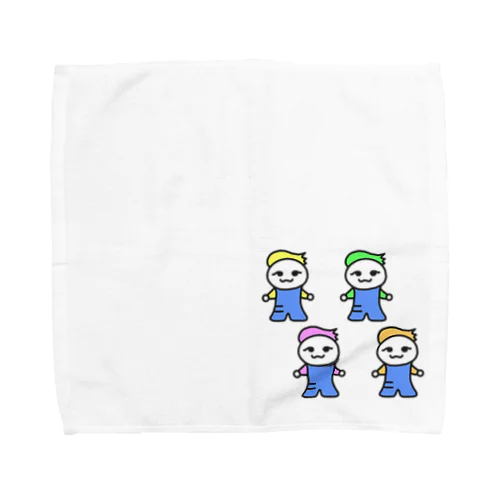 カラフルあしぞうくん Towel Handkerchief